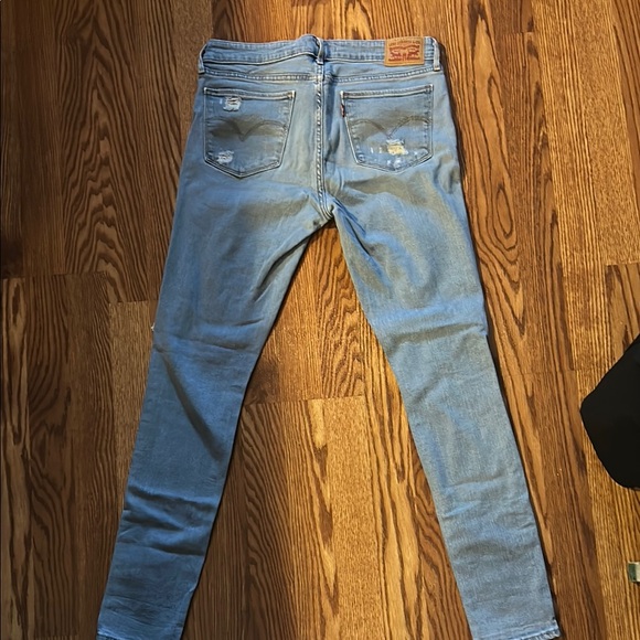 Signature by Levi Strauss Blue Skinny Jeans - Picture 2 of 2